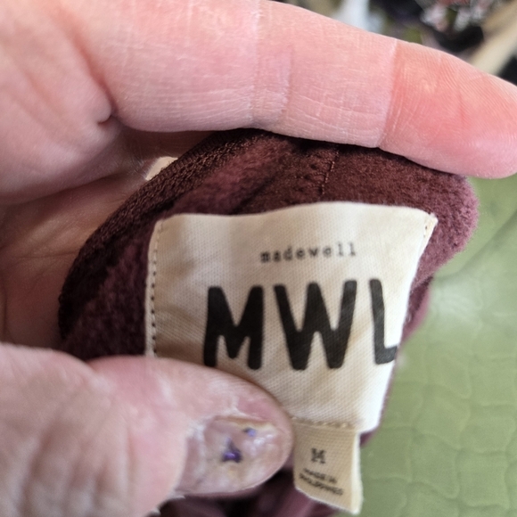 Madewell MWL superbrushed pull on wide leg jumpsuit - Picture 8 of 10